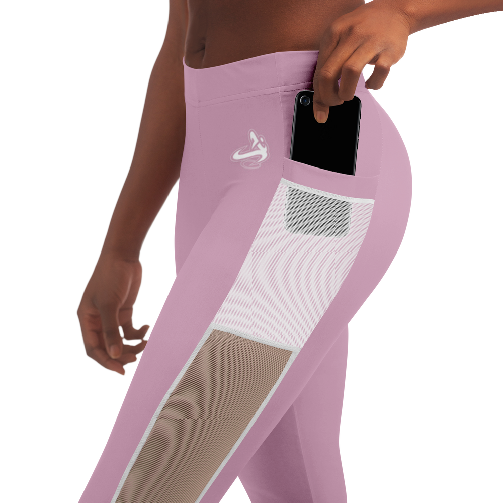 
                      
                        Athletic Apparatus Pink 2 WL V1 Mesh Pocket Legging - Athletic Apparatus
                      
                    