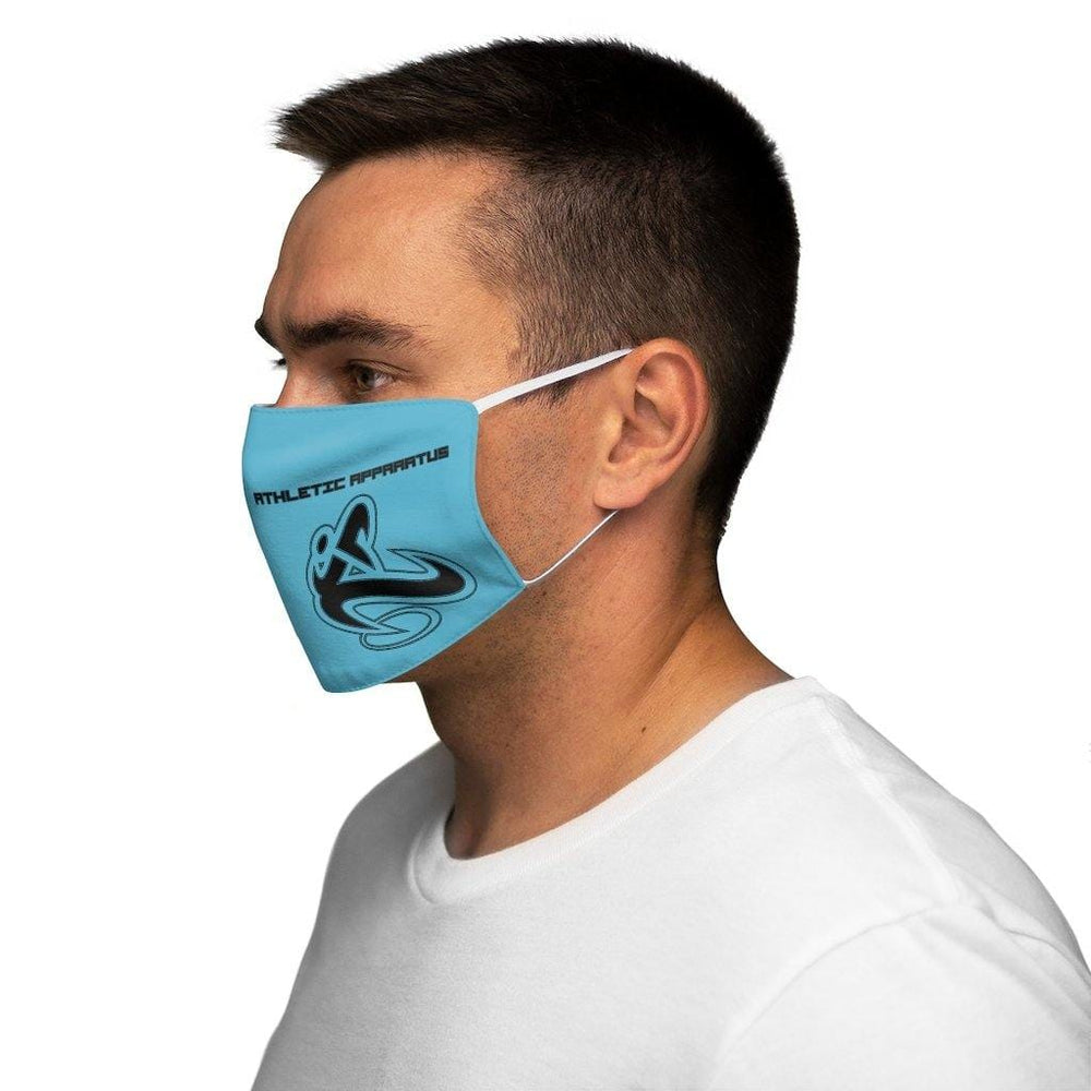 
                      
                        Athletic Apparatus Blue 7 Black logo Snug-Fit Polyester Face Mask 1 - Athletic Apparatus
                      
                    