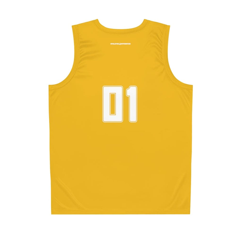 
                      
                        Athletic Apparatus Yellow WL Basketball Jersey
                      
                    