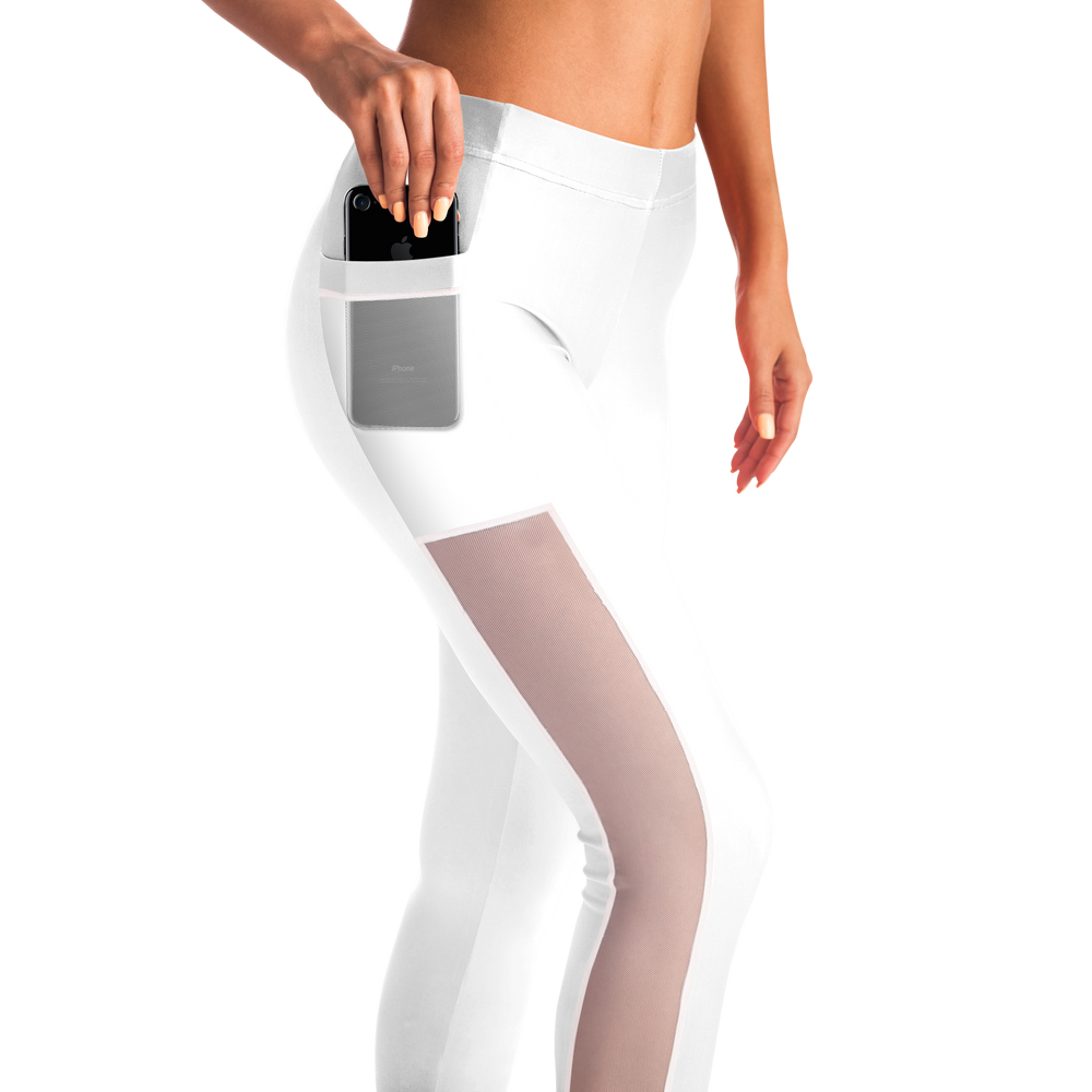 
                      
                        Athletic Apparatus White BL V1 Mesh Pocket Legging - Athletic Apparatus
                      
                    