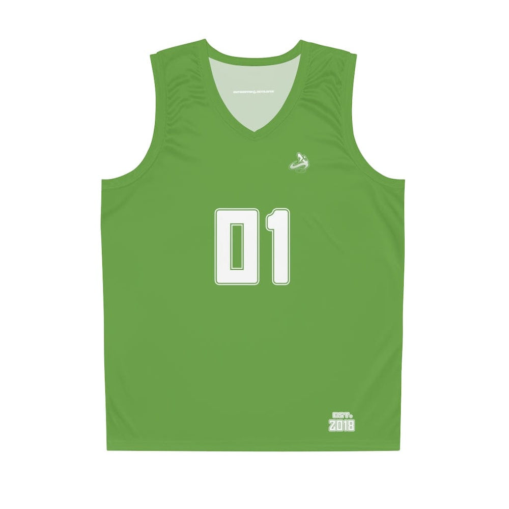 
                      
                        Athletic Apparatus Green WL Basketball Jersey
                      
                    