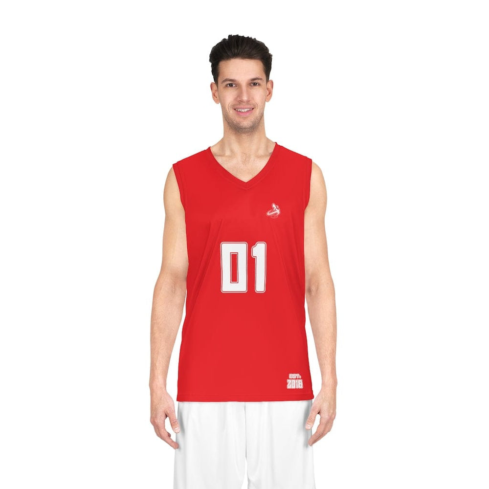 Athletic Apparatus Red WL Basketball Jersey