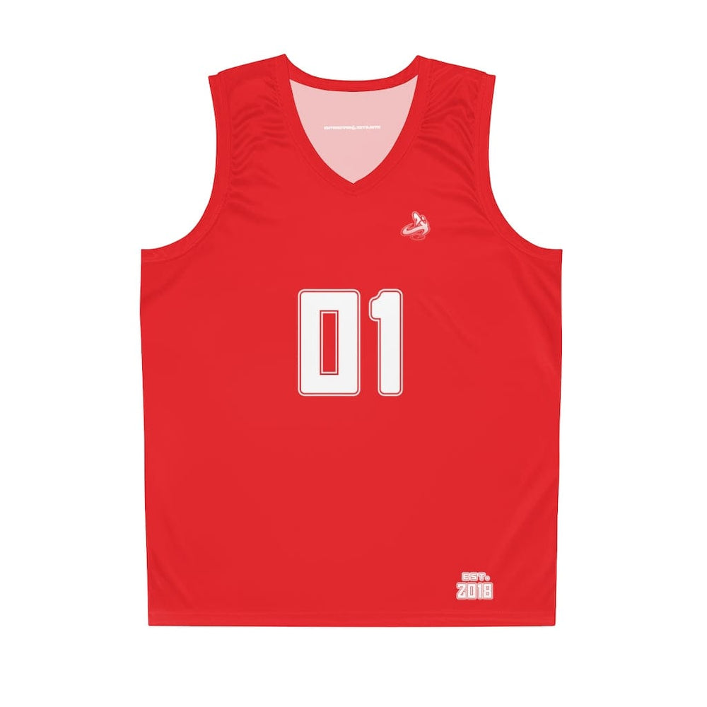 
                      
                        Athletic Apparatus Red WL Basketball Jersey
                      
                    