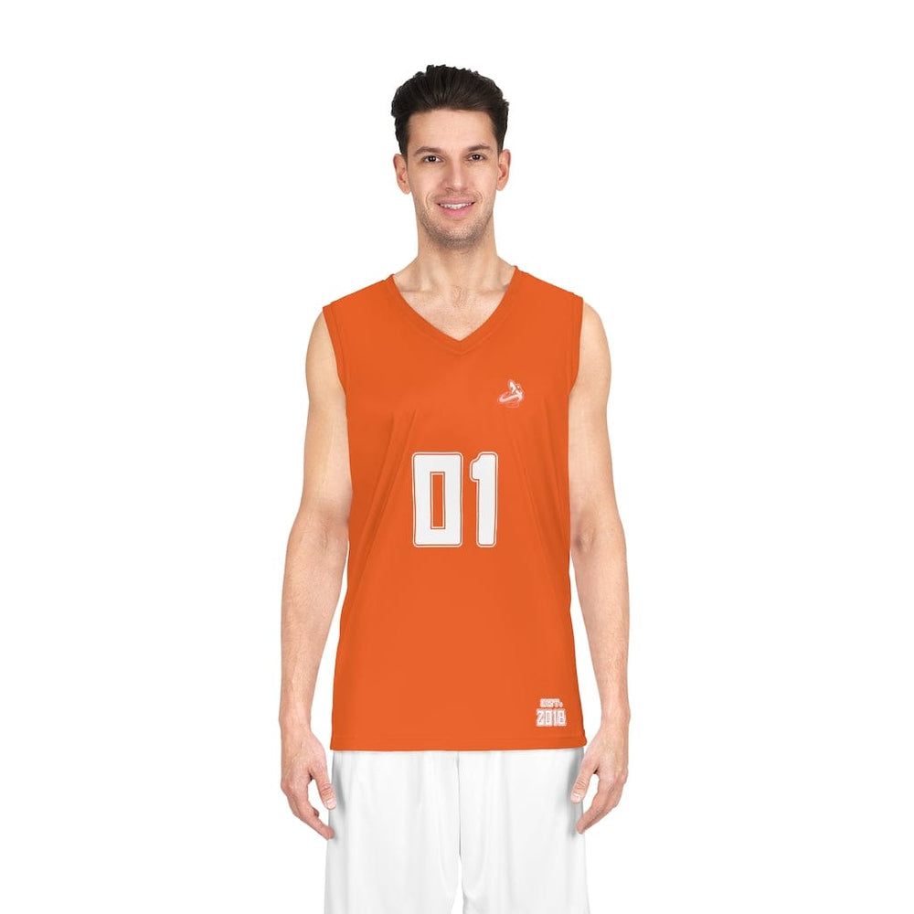 
                      
                        Athletic Apparatus Orange WL Basketball Jersey
                      
                    