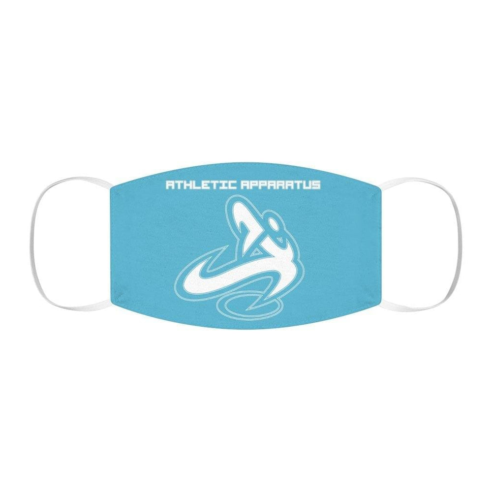 
                      
                        Athletic Apparatus Blue 7 White logo Snug-Fit Polyester Face Mask - Athletic Apparatus
                      
                    