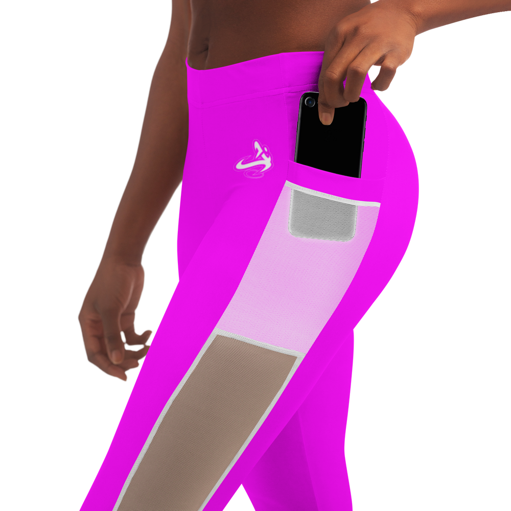 
                      
                        Athletic Apparatus Pink 1 WL V1 Mesh Pocket Legging - Athletic Apparatus
                      
                    