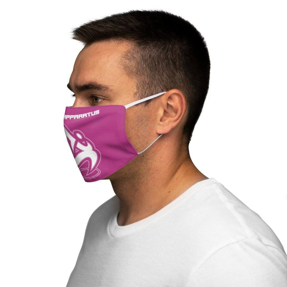 
                      
                        Athletic Apparatus Pink White logo Snug-Fit Polyester Face Mask - Athletic Apparatus
                      
                    
