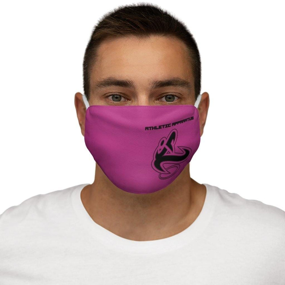 
                      
                        Athletic Apparatus Pink Black logo Snug-Fit Polyester Face Mask 1 - Athletic Apparatus
                      
                    
