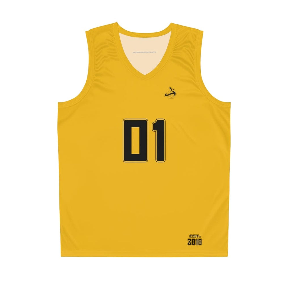 
                      
                        Athletic Apparatus Yellow BL Basketball Jersey
                      
                    