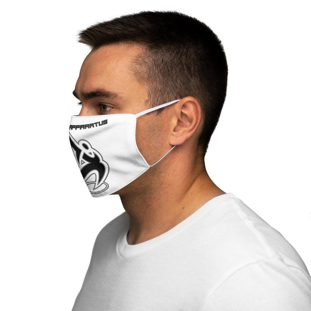 
                      
                        Athletic Apparatus White Black logo Snug-Fit Polyester Face Mask - Athletic Apparatus
                      
                    