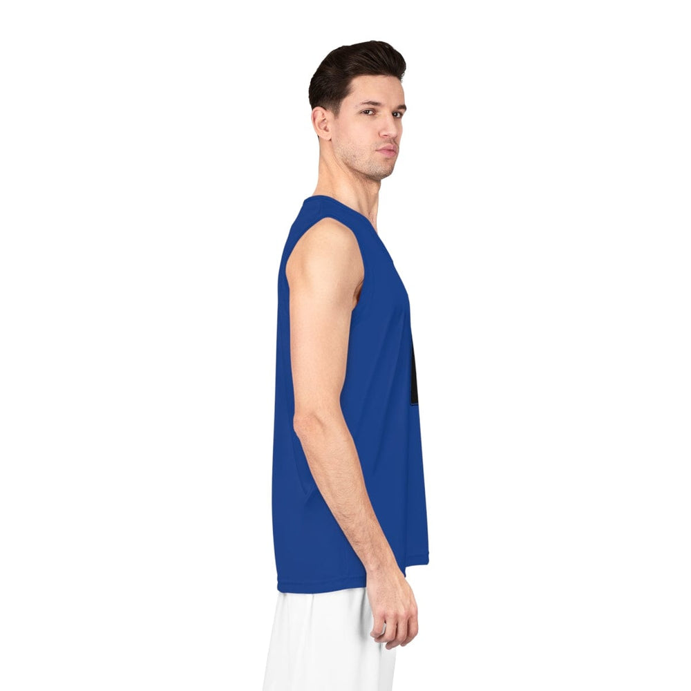 
                      
                        Athletic Apparatus Dark Blue BL Basketball Jersey
                      
                    