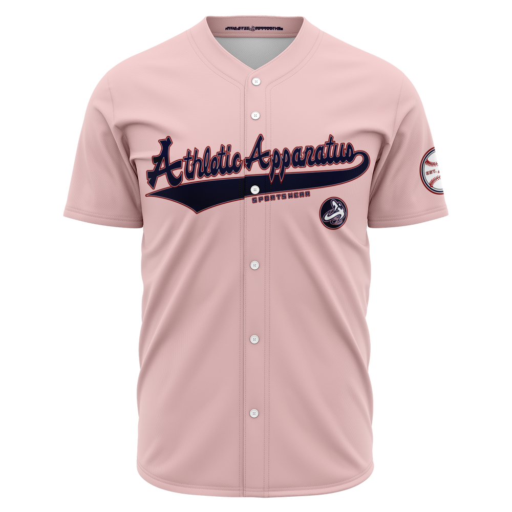 ATHLETIC APPARATUS RWB LOGO PINK V2 BASEBALL JERSEY - Athletic Apparatus