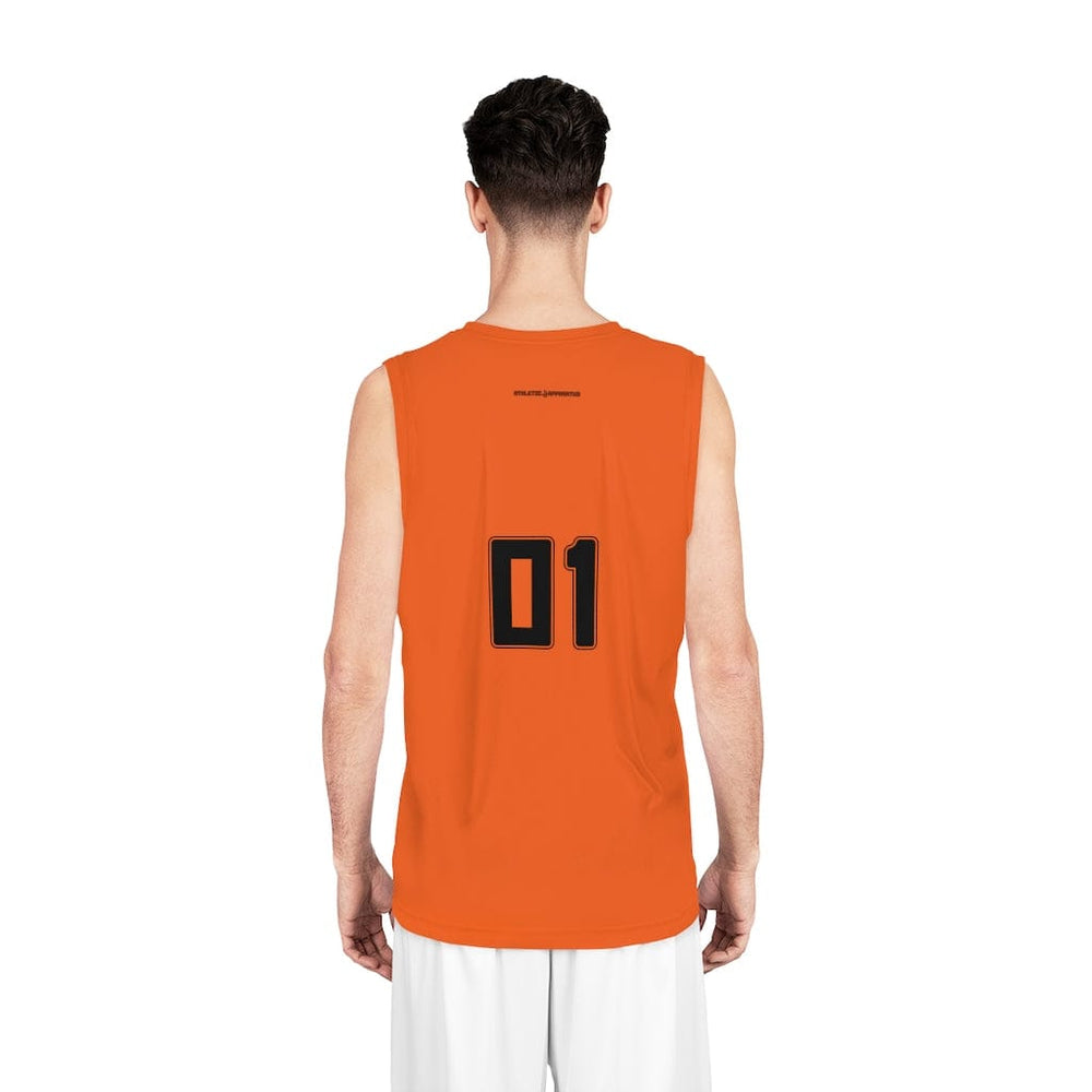 
                      
                        Athletic Apparatus Orange BL Basketball Jersey
                      
                    