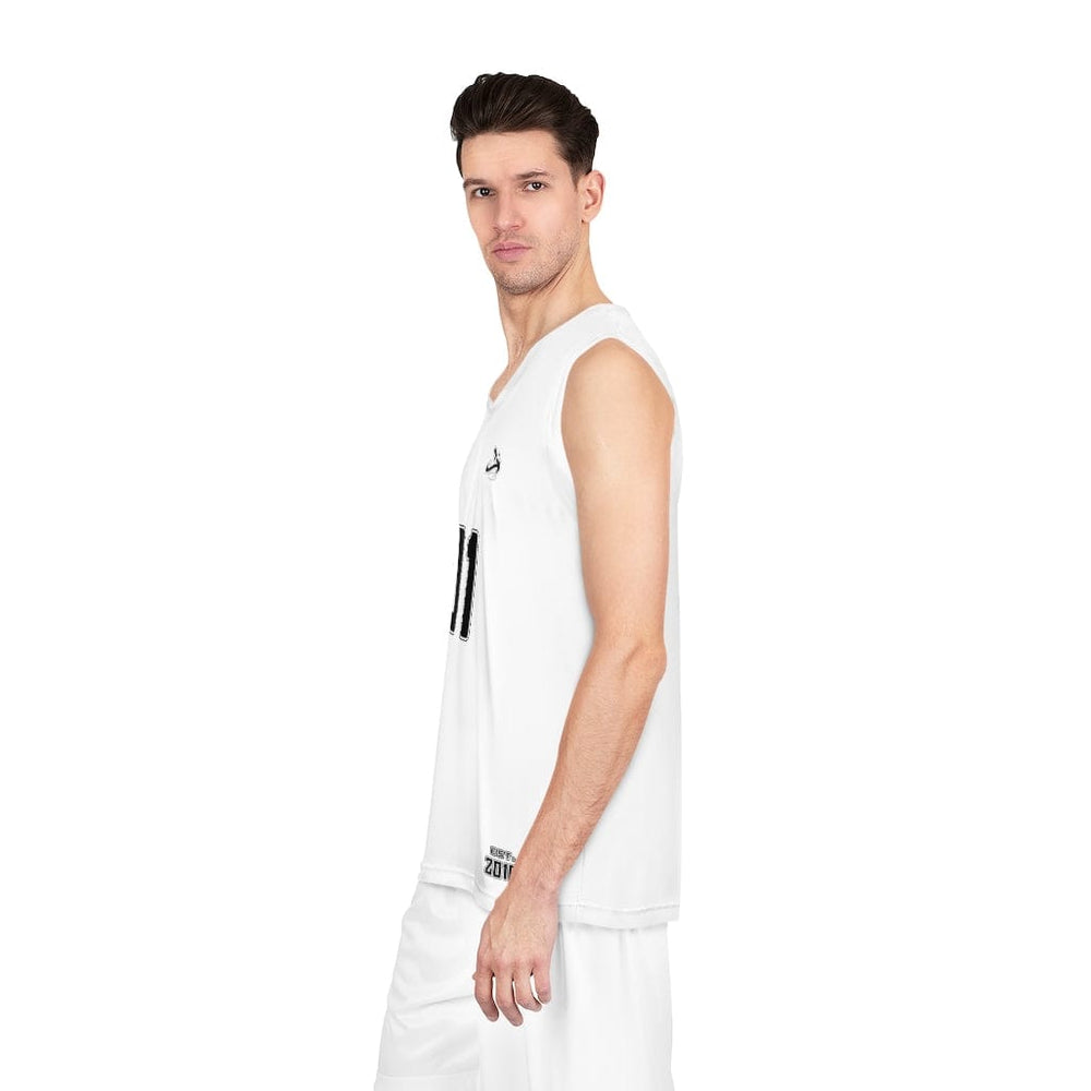 
                      
                        Athletic Apparatus Black White BL Basketball Jersey
                      
                    