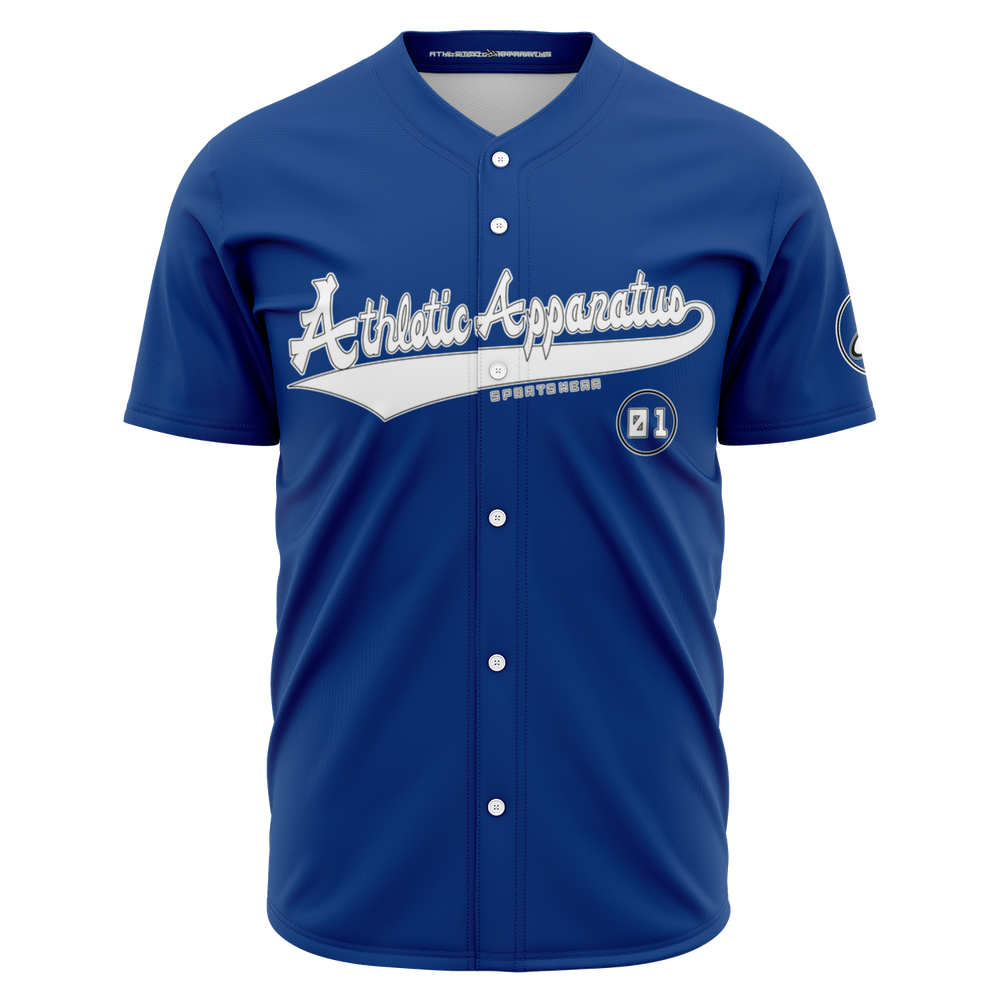 
                      
                        ATHLETIC APPARATUS WBL ROYAL BLUE E2 BASEBALL JERSEY - Athletic Apparatus
                      
                    