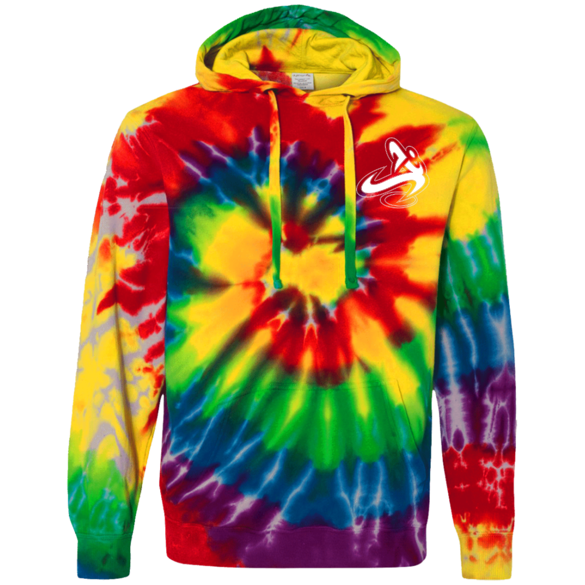Athletic Apparatus CD877 Tie-Dyed Pullover Hoodie - Athletic Apparatus