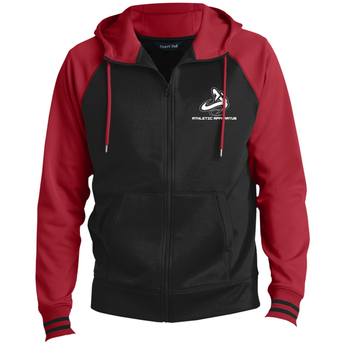 Athletic Apparatus Men's Sport-Wick® Full-Zip Hooded Jacket - Athletic Apparatus