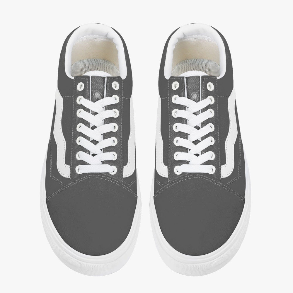 
                  
                    Athletic Apparatus Grey Trendy Low-Top Canvas Sneakers - Athletic Apparatus
                  
                
