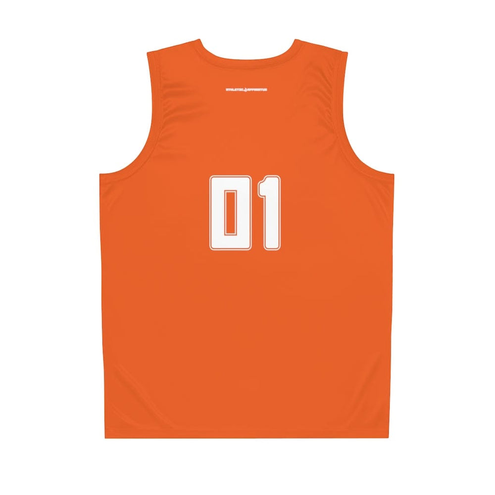 
                      
                        Athletic Apparatus Orange WL Basketball Jersey
                      
                    