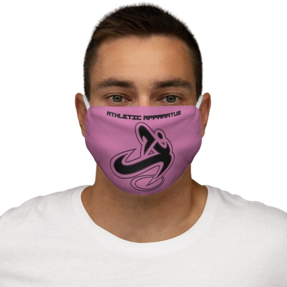 
                      
                        Athletic Apparatus Pink 1 Black logo Snug-Fit Polyester Face Mask - Athletic Apparatus
                      
                    