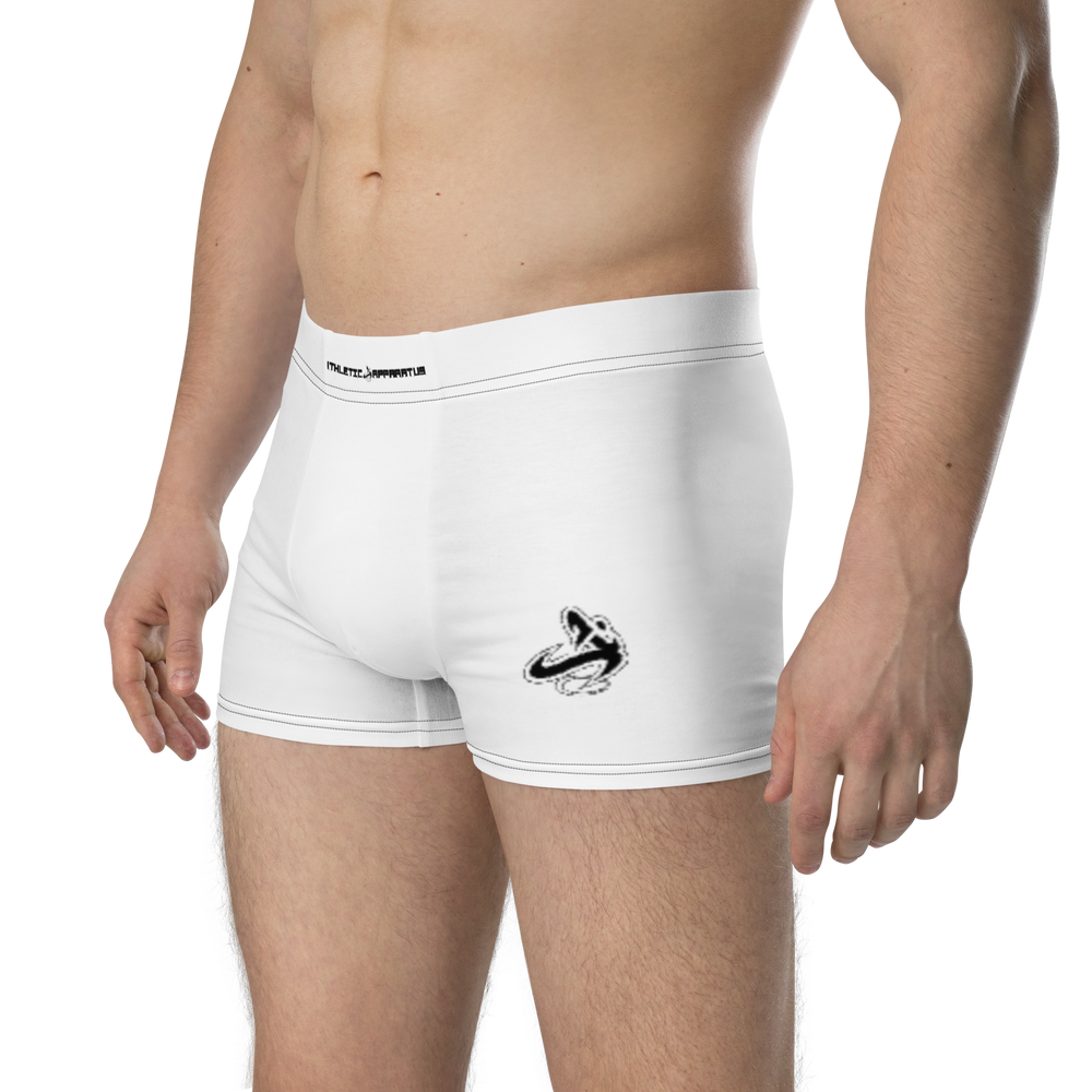 Athletic Apparatus white bl Boxer Briefs