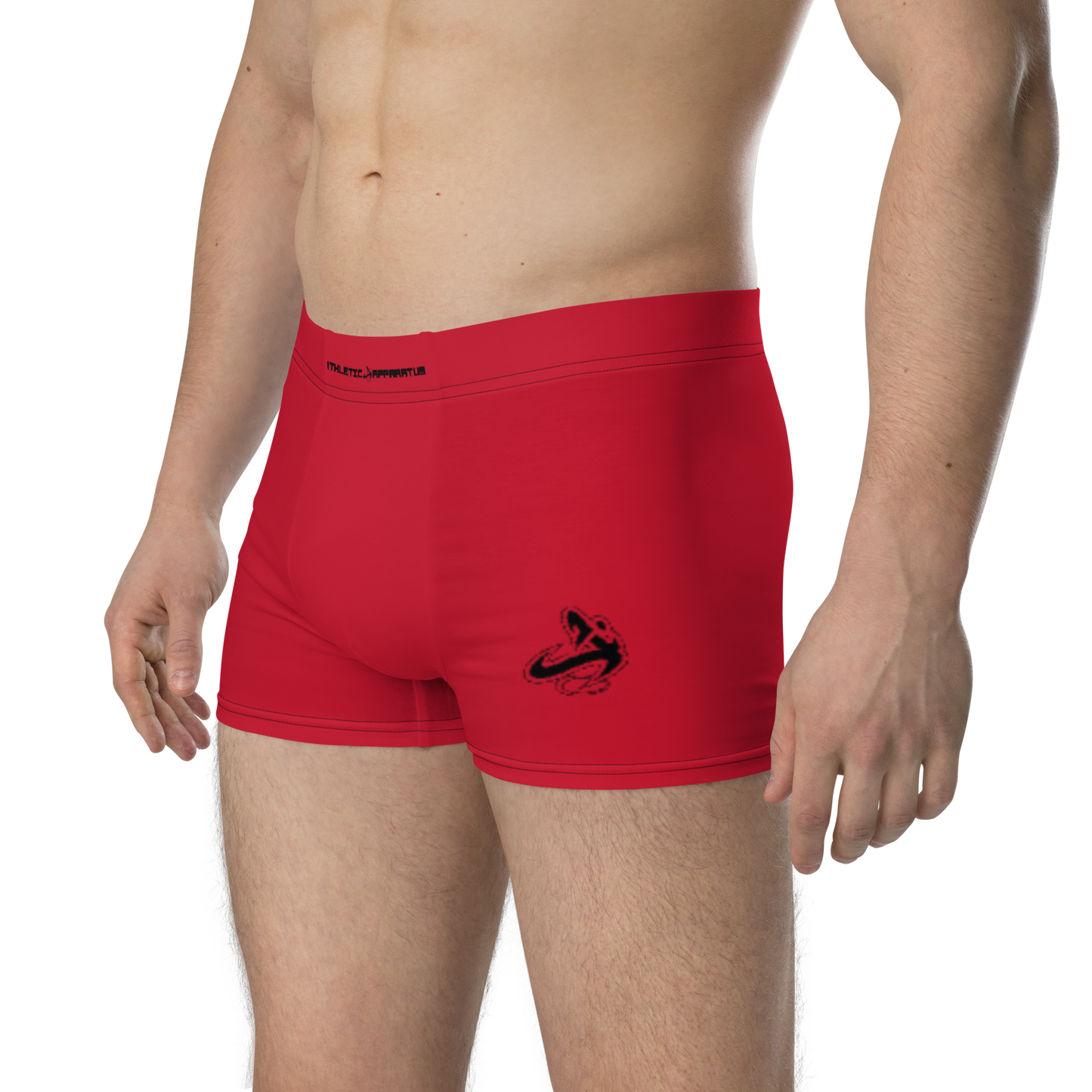 Athletic Apparatus red bl Boxer Briefs