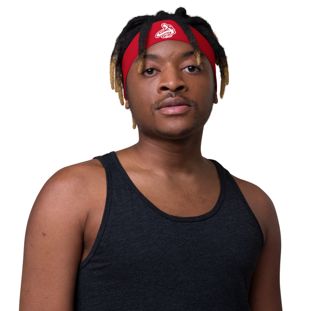 
                      
                        Athletic Apparatus Red WL Headband
                      
                    