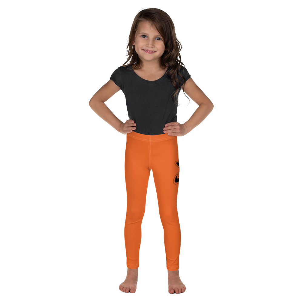 
                      
                        Athletic Apparatus Orange Black logo White stitch Kid's Leggings
                      
                    