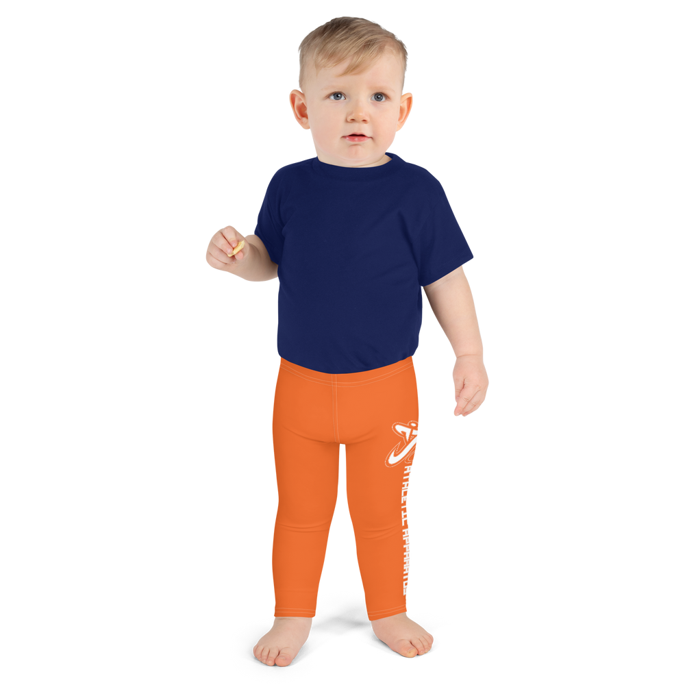
                      
                        Athletic Apparatus Orange White logo White stitch Kid's Leggings
                      
                    