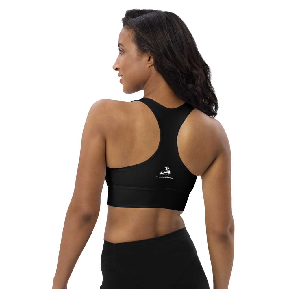 
                      
                        Athletic Apparatus Black WL Longline sports bra
                      
                    