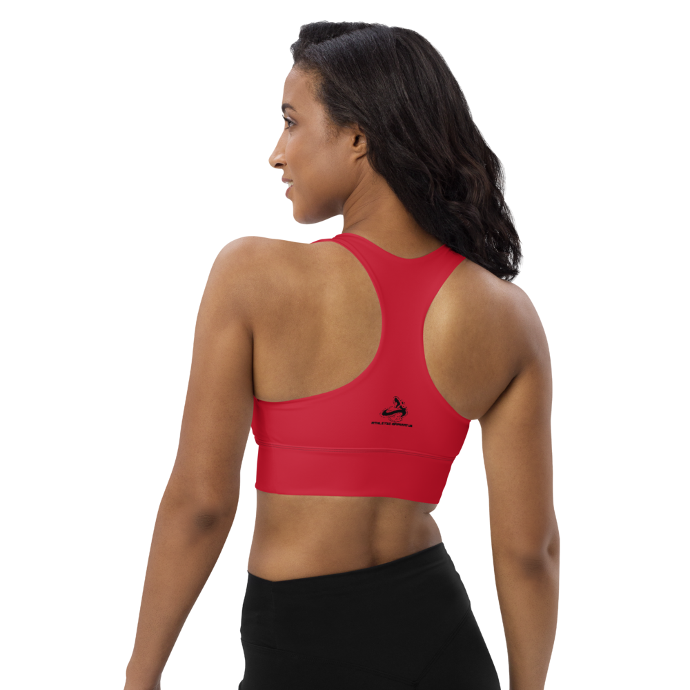 
                      
                        Athletic Apparatus Red BL Longline sports bra
                      
                    