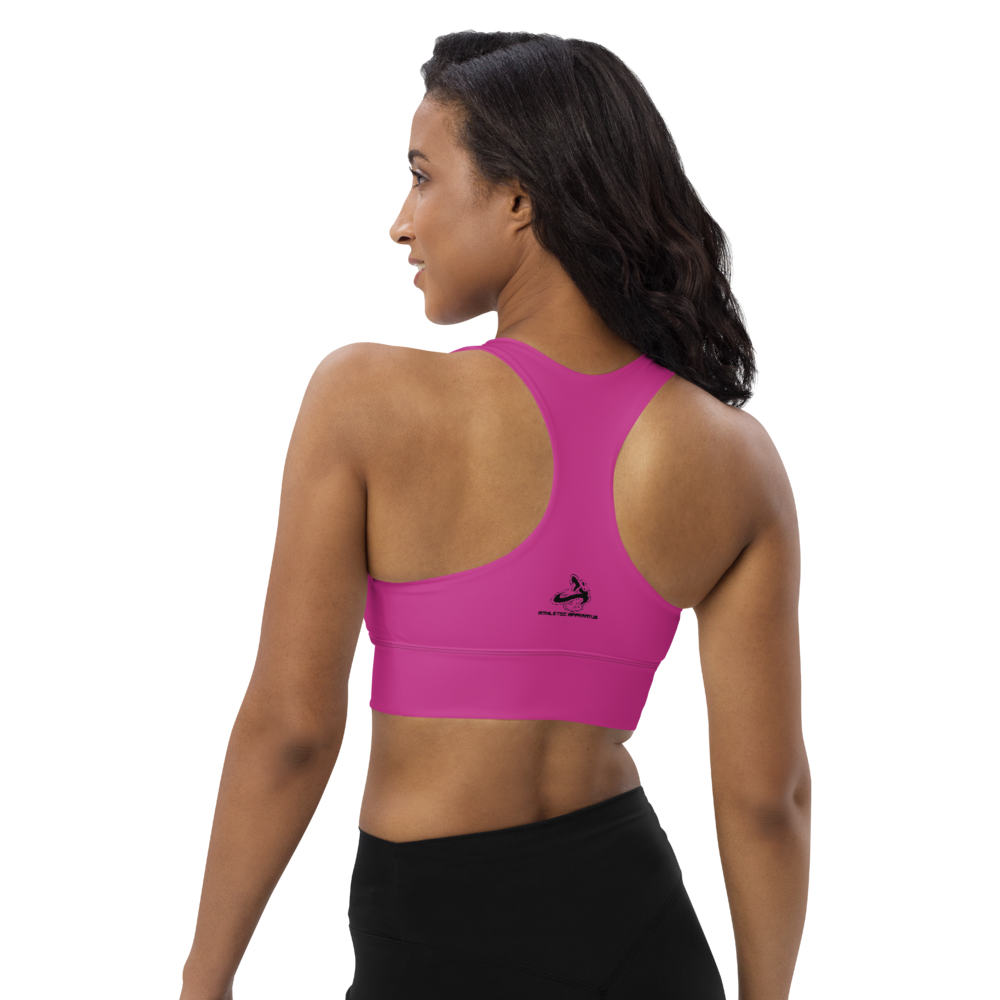 
                  
                    Athletic Apparatus Pink BL Longline sports bra
                  
                