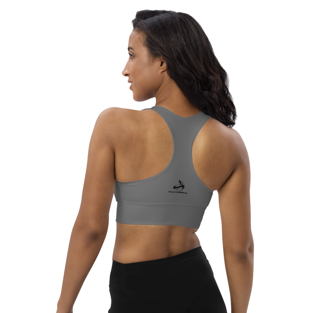 
                      
                        Athletic Apparatus Grey BL Longline sports bra
                      
                    