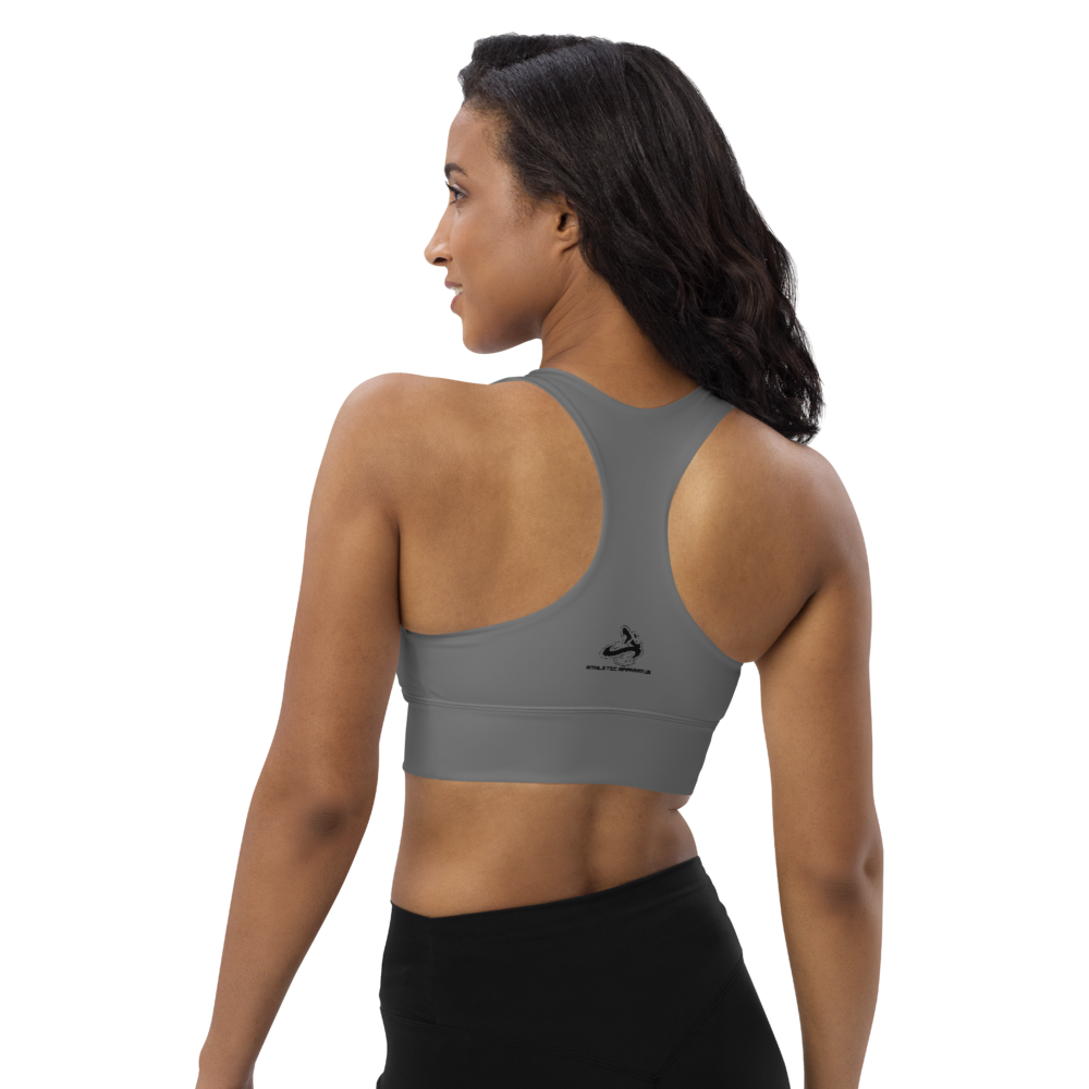 
                  
                    Athletic Apparatus Grey BL Longline sports bra
                  
                