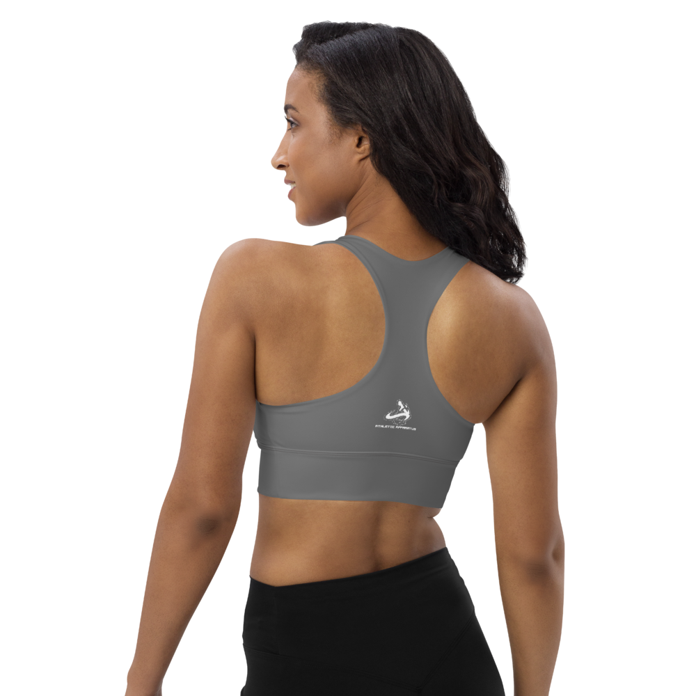 
                  
                    Athletic Apparatus Grey WL Longline sports bra
                  
                