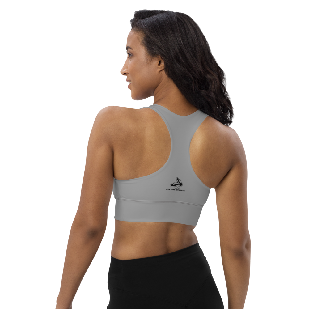 
                      
                        Athletic Apparatus Grey 1 BL Longline sports bra
                      
                    