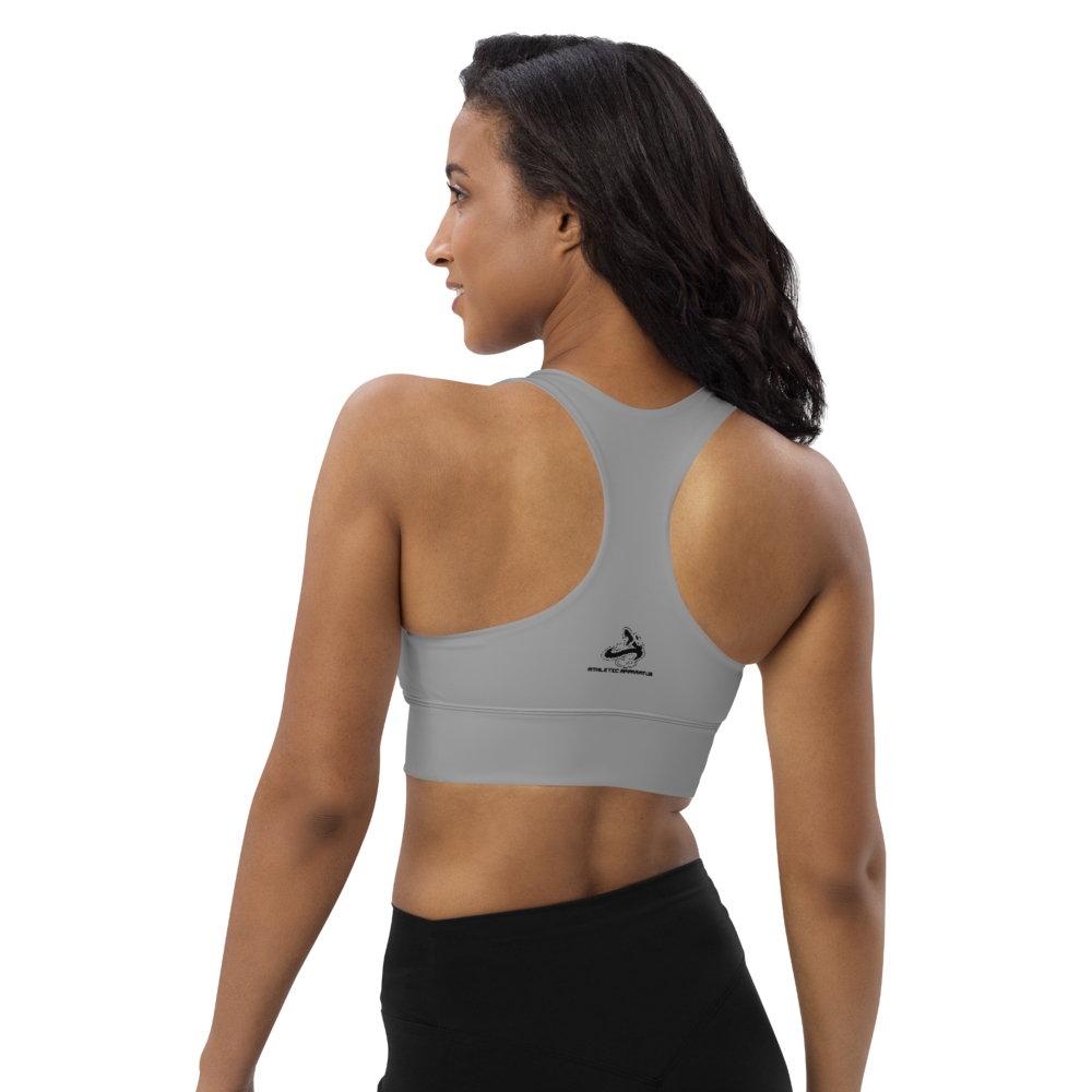 
                  
                    Athletic Apparatus Grey 1 BL Longline sports bra
                  
                