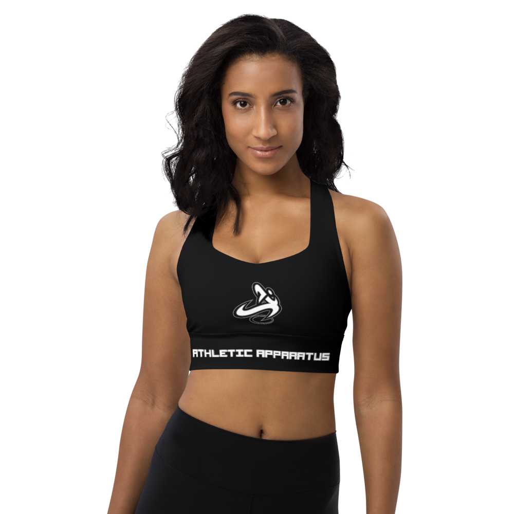 
                      
                        Athletic Apparatus Black WL Longline sports bra
                      
                    