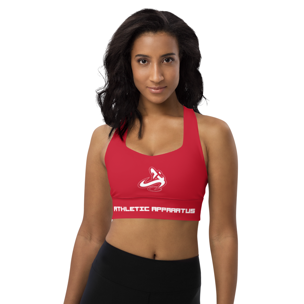 
                      
                        Athletic Apparatus Red WL Longline sports bra
                      
                    