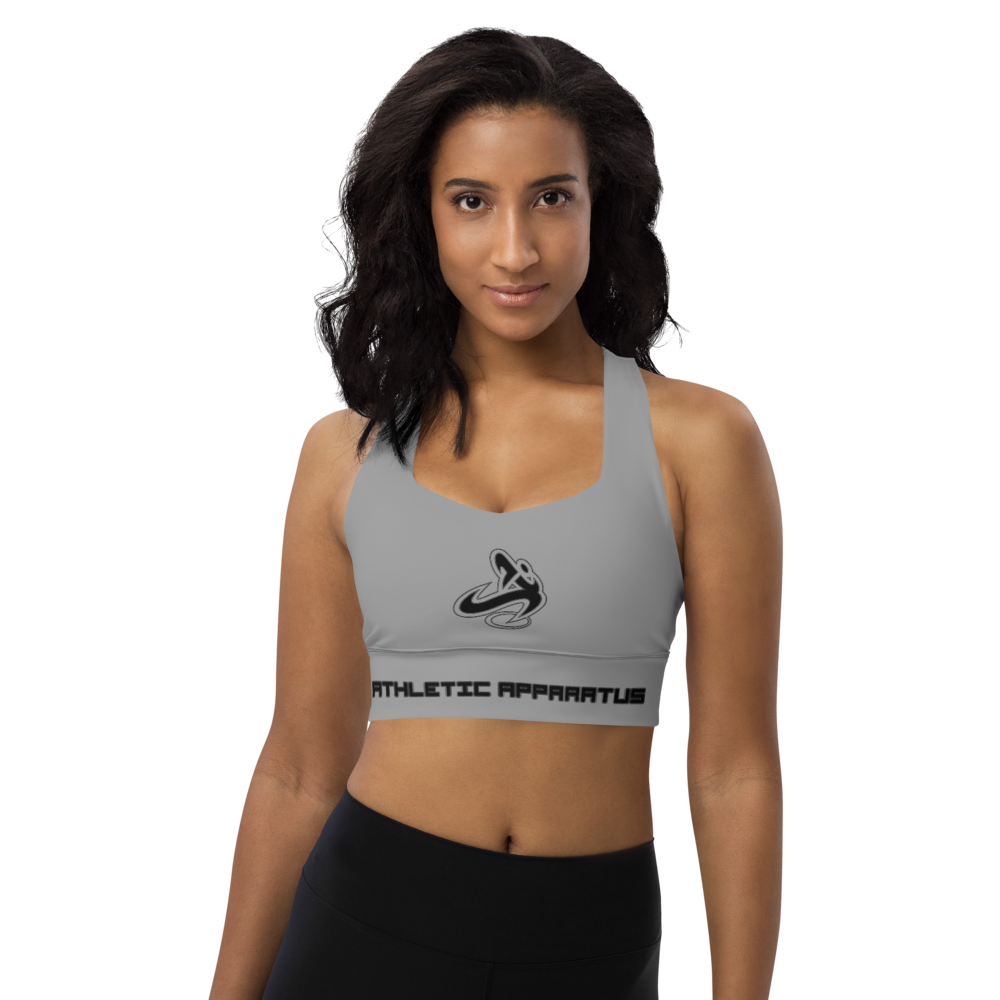 
                      
                        Athletic Apparatus Grey 1 BL Longline sports bra
                      
                    