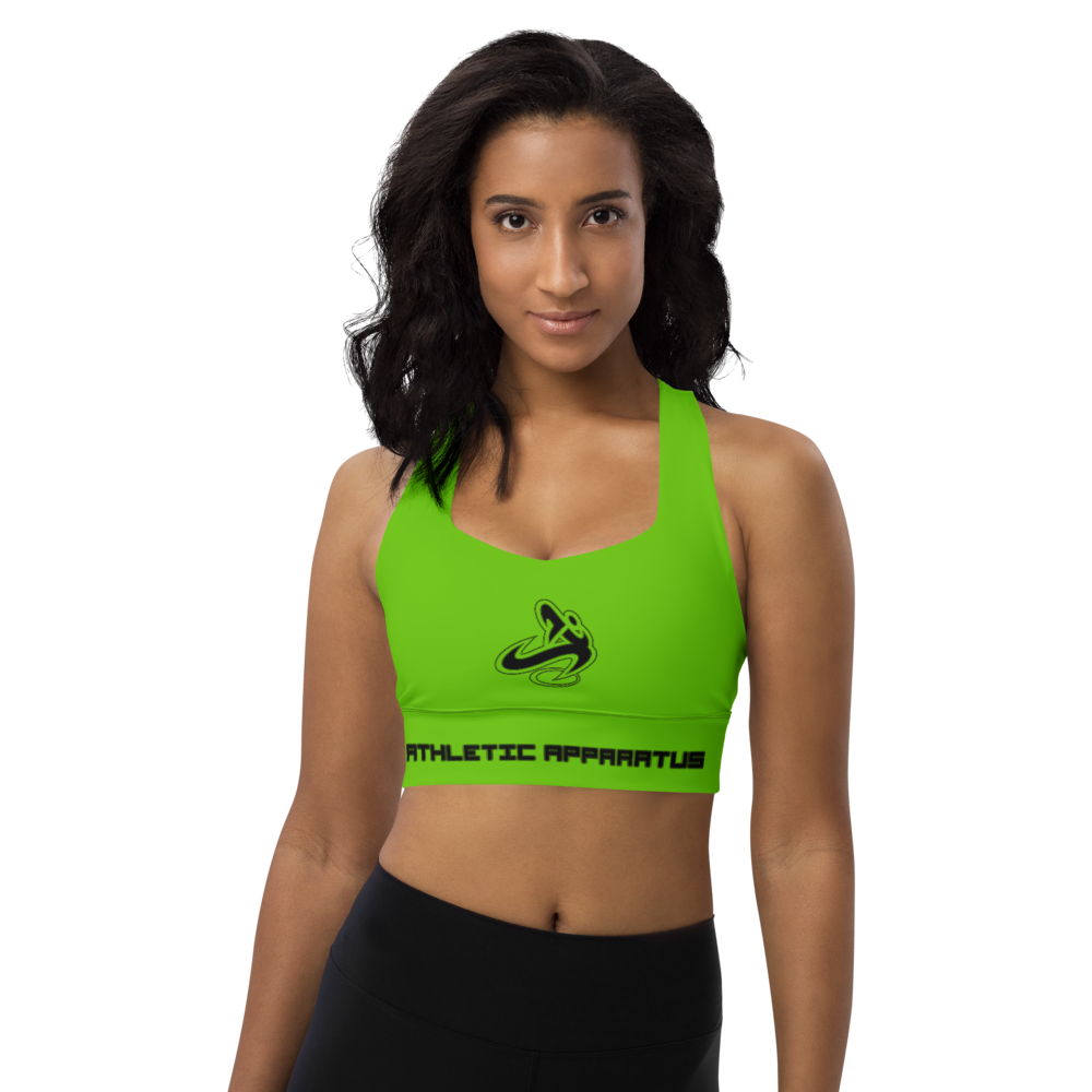 Athletic Apparatus Kelly Green BL Longline sports bra