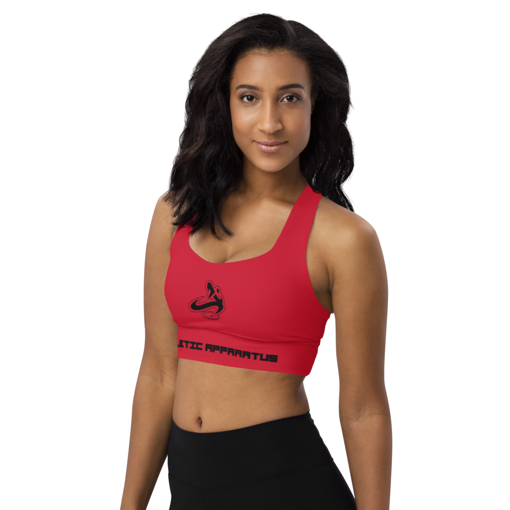 
                      
                        Athletic Apparatus Red BL Longline sports bra
                      
                    