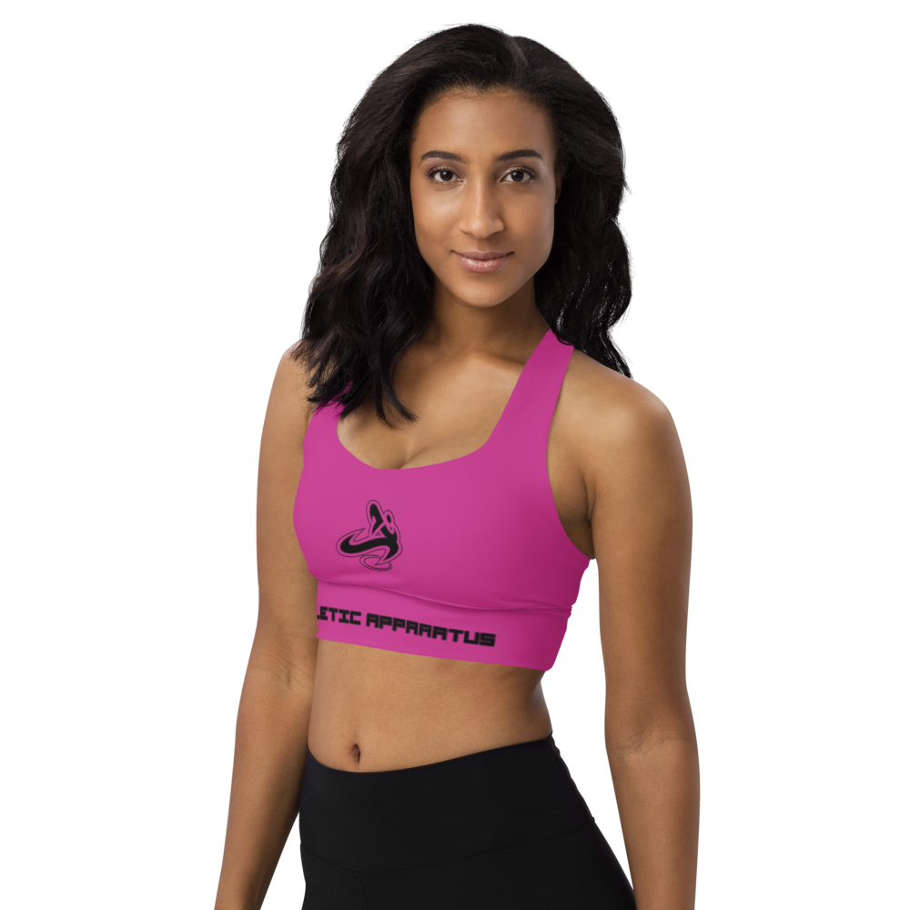 
                      
                        Athletic Apparatus Pink BL Longline sports bra
                      
                    