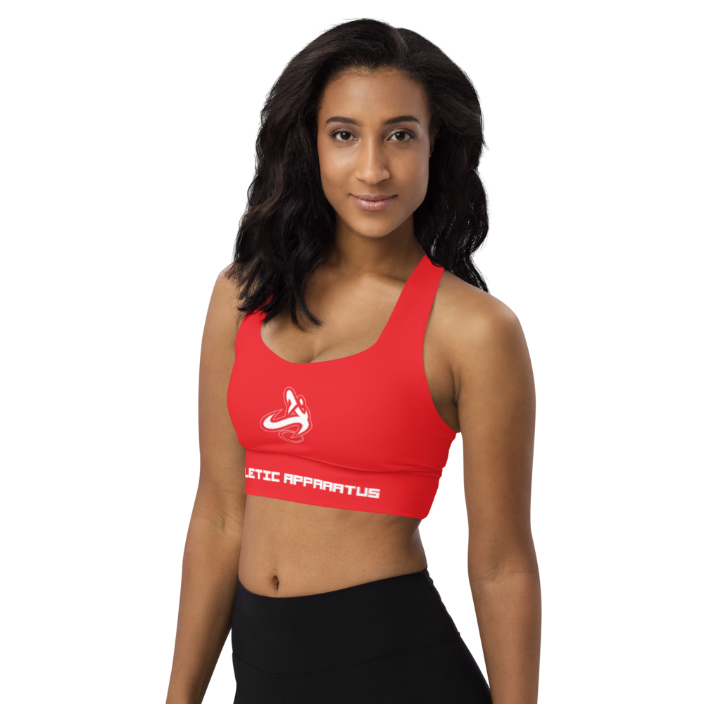 Athletic Apparatus Red 1 WL Longline sports bra