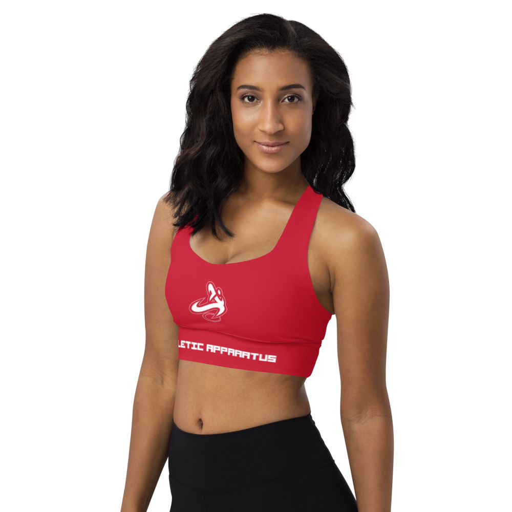 
                      
                        Athletic Apparatus Red WL Longline sports bra
                      
                    