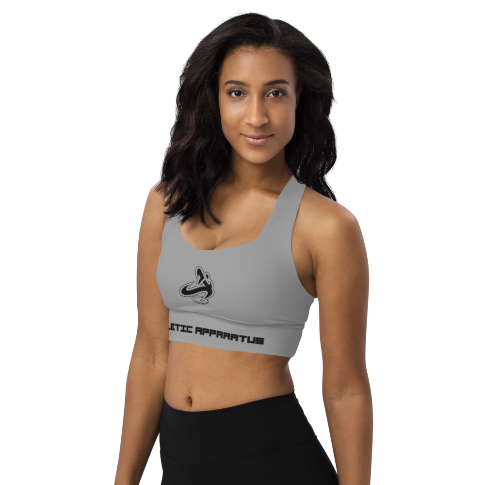 
                      
                        Athletic Apparatus Grey 1 BL Longline sports bra
                      
                    