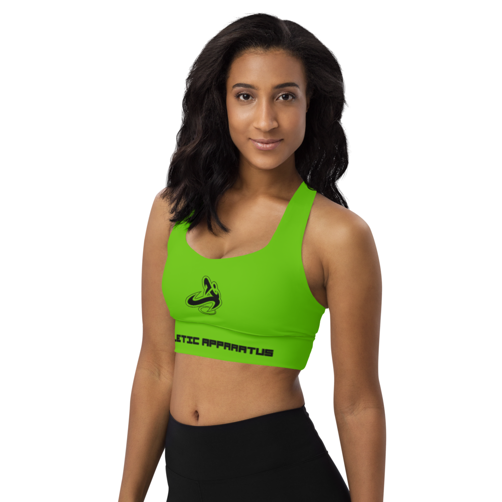 Athletic Apparatus Kelly Green BL Longline sports bra