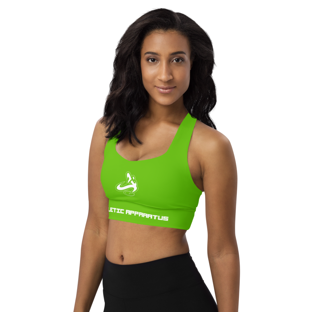 
                      
                        Athletic Apparatus Kelly Green WL Longline sports bra
                      
                    