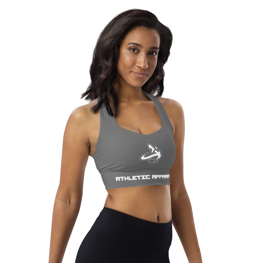 
                      
                        Athletic Apparatus Grey WL Longline sports bra
                      
                    