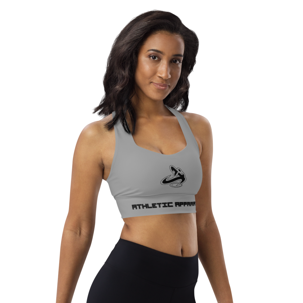 
                      
                        Athletic Apparatus Grey 1 BL Longline sports bra
                      
                    